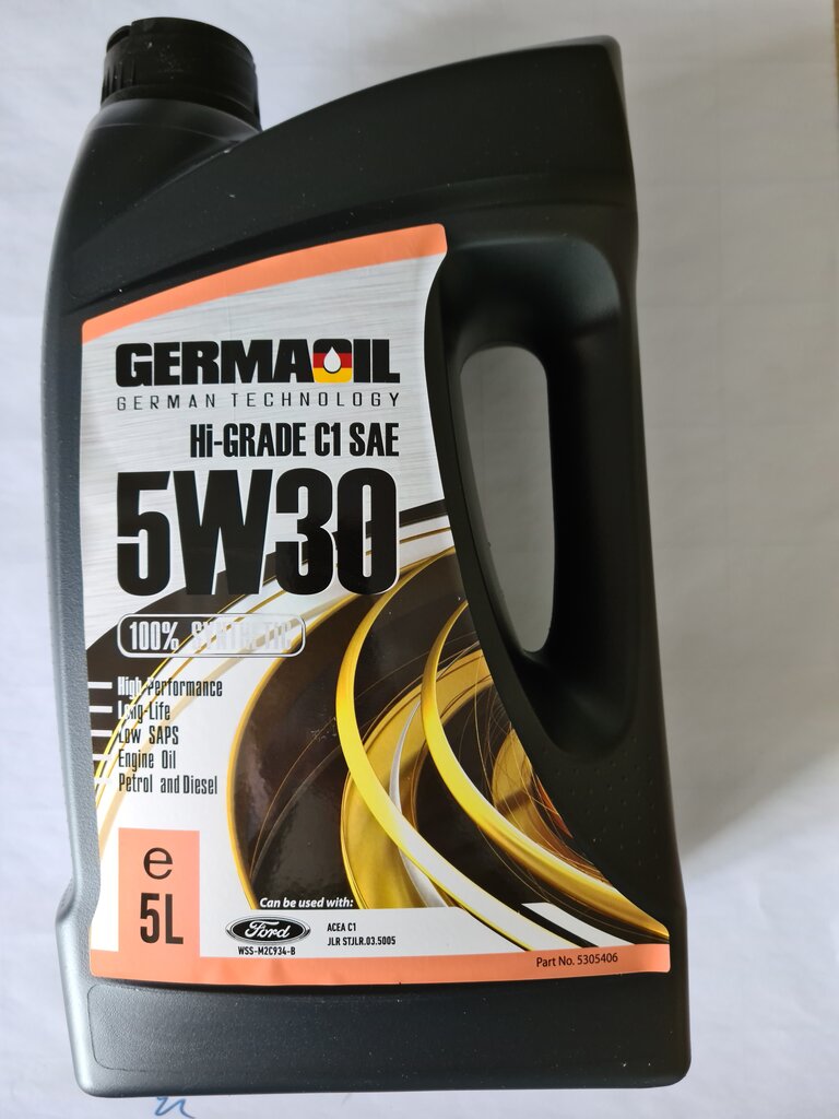 Sünteetiline mootoriõli Germanoil Hi-Grade 5W30, 5L цена и информация | Mootoriõlid | hansapost.ee