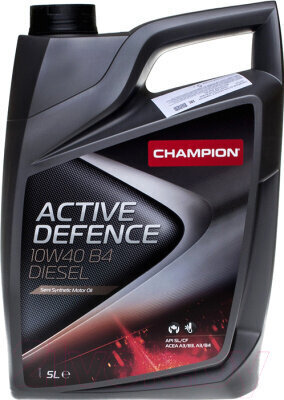 Poolsünteetiline õli Champion SuperL Diesel Active 10w40 CF 5L hind ja info | Mootoriõlid | hansapost.ee