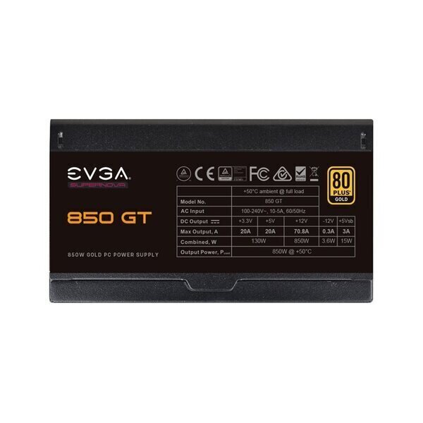 Evga SuperNOVA 850 GM цена и информация | Toiteplokid | hansapost.ee