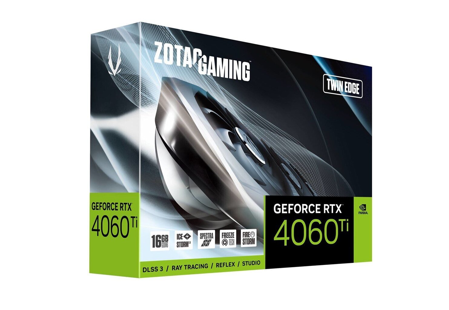 Zotac Gaming GeForce Rtx 4060 Ti Twin Edge (ZT-D40620E-10M) цена и информация | Videokaardid | hansapost.ee