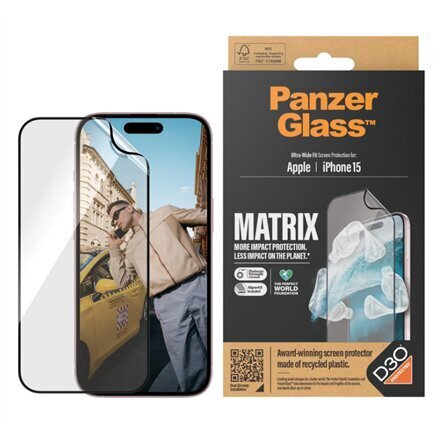 PanzerGlass Matrix Screen Protector 2817 цена и информация | Ekraani kaitseklaasid ja kaitsekiled | hansapost.ee