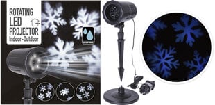 Светодиодный проектор Снежинки цена и информация | Праздничные декорации и посуда | hansapost.ee