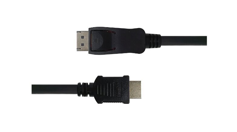 Deltaco, HDMI/DP, 3m hind ja info | Juhtmed ja kaablid | hansapost.ee