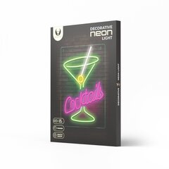 Neon PLEXI LED COCKTAILS pink green FPNE02X Forever Light цена и информация | Детали интерьера | hansapost.ee