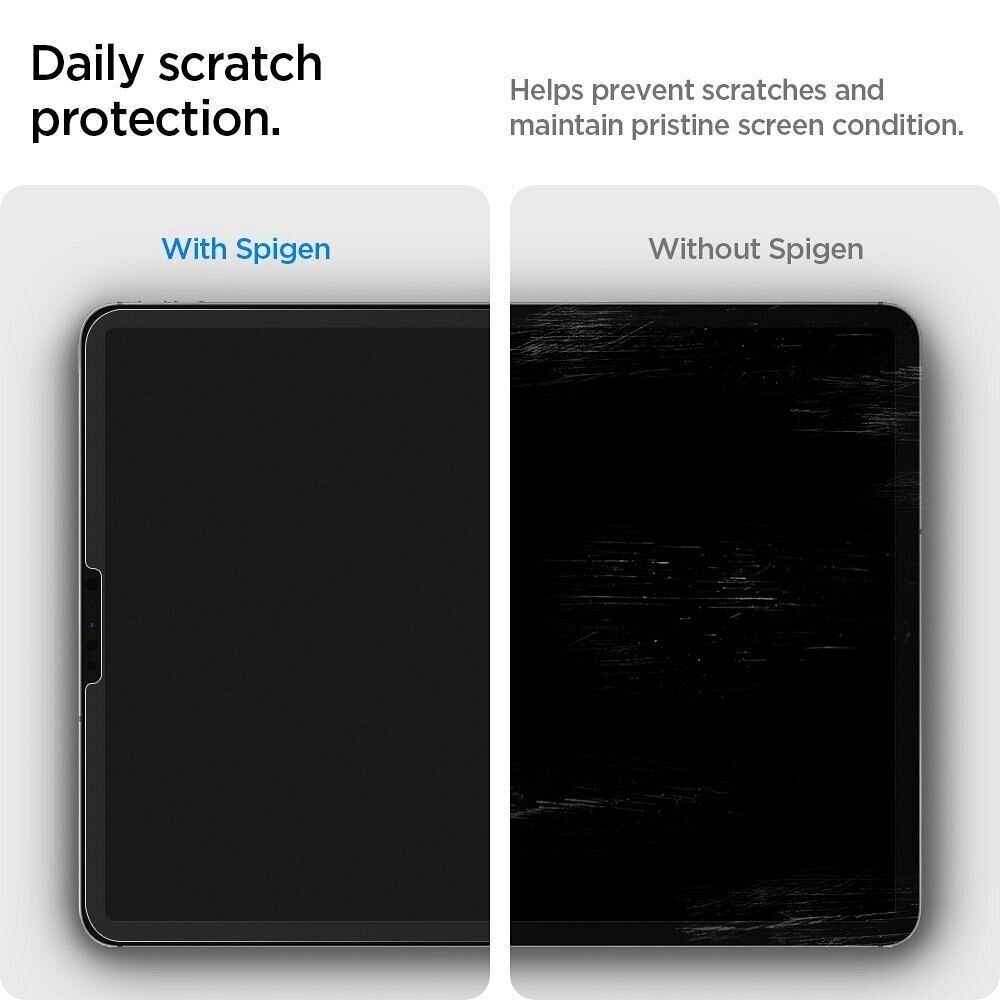 Spigen Paper Touch 12.9 цена и информация | Ekraani kaitseklaasid ja kaitsekiled | hansapost.ee