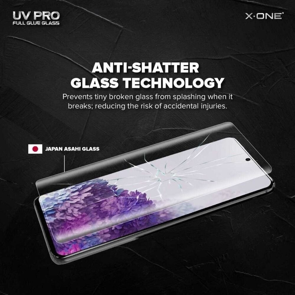 UV Pro Tempered Glass X-One Samsung Galaxy S20 Plus hind ja info | Ekraani kaitseklaasid ja kaitsekiled | hansapost.ee