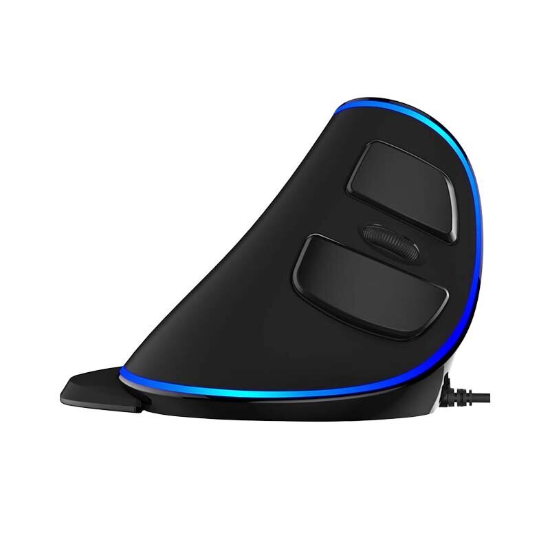 Wired Vertical Mouse Delux M618PU (A825) 7200DPI цена и информация | Arvutihiired | hansapost.ee