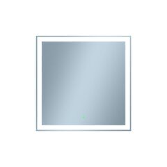 Peegel valgustusega Venti Libra, hõbedane värv hind ja info | Peeglid vannituppa | hansapost.ee