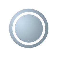 Peegel valgustusega Venti Ring, hõbedane värv цена и информация | Зеркала | hansapost.ee