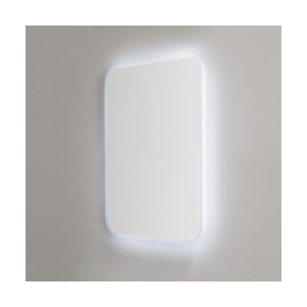 Peegel valgustusega Dubiel Vitrum Senso, 60x80cm, hõbedane värv hind ja info | Peeglid | hansapost.ee