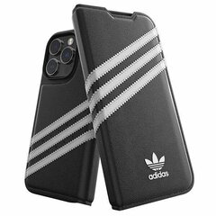 Adidas OR Booklet Case PU iPhone 14 Pro black|white 50196 цена и информация | Чехлы для телефонов | hansapost.ee