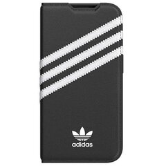 Adidas OR Booklet Case PU iPhone 14 Pro black|white 50196 цена и информация | Чехлы для телефонов | hansapost.ee