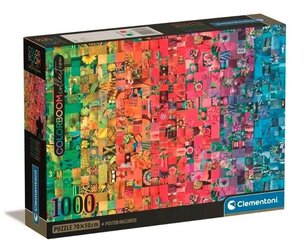 Pusle Värviline mosaiik Clementoni, 39781, 1000 tk hind ja info | Pusled lastele ja täiskasvanutele | hansapost.ee