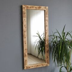Зеркало Kalune Design 2131, коричневое цена и информация | Подвесные зеркала | hansapost.ee