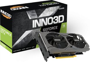 Inno3D GeForce GTX 1650 Twin X2 OC V3 (N16502-04D6X-171330N) цена и информация | Видеокарты | hansapost.ee
