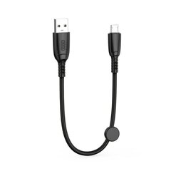 XO laidas NB247 USB - mikro USB 0,25 m 6A juodas цена и информация | Borofone 43757-uniw | hansapost.ee