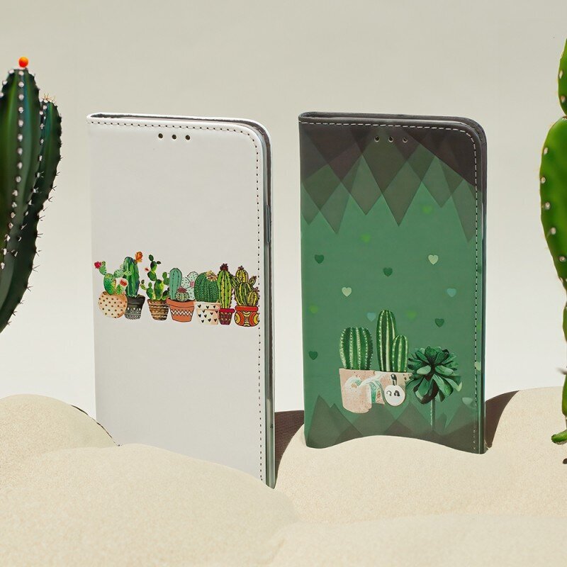TelForceOne Smart Trendy Cactus 1 Xiaomi Redmi Note 10 5G/Poco M3 Pro/M3 Pro 5G цена и информация | Telefonide kaitsekaaned ja -ümbrised | hansapost.ee