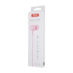 XO laidinės ausinės S6 lizdas 3,5 mm rožinės spalvos цена и информация | Наушники | hansapost.ee