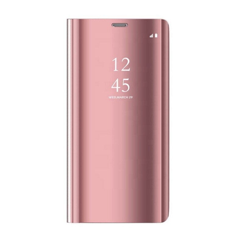 Smart Clear View Samsung Galaxy A13 4G, roosa цена и информация | Telefonide kaitsekaaned ja -ümbrised | hansapost.ee