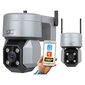 Väliskaamera IP-pesa E27 IP65 PTZ 5Mpix 230V Smart LTC Vision hind ja info | Valvekaamerad | hansapost.ee