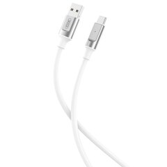 XO kabelis NB251 USB - USB-C 1,0 m 6A white цена и информация | Borofone 43757-uniw | hansapost.ee