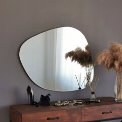 Зеркало Kalune Design Soho Ayna, белое цена и информация | Подвесные зеркала | hansapost.ee