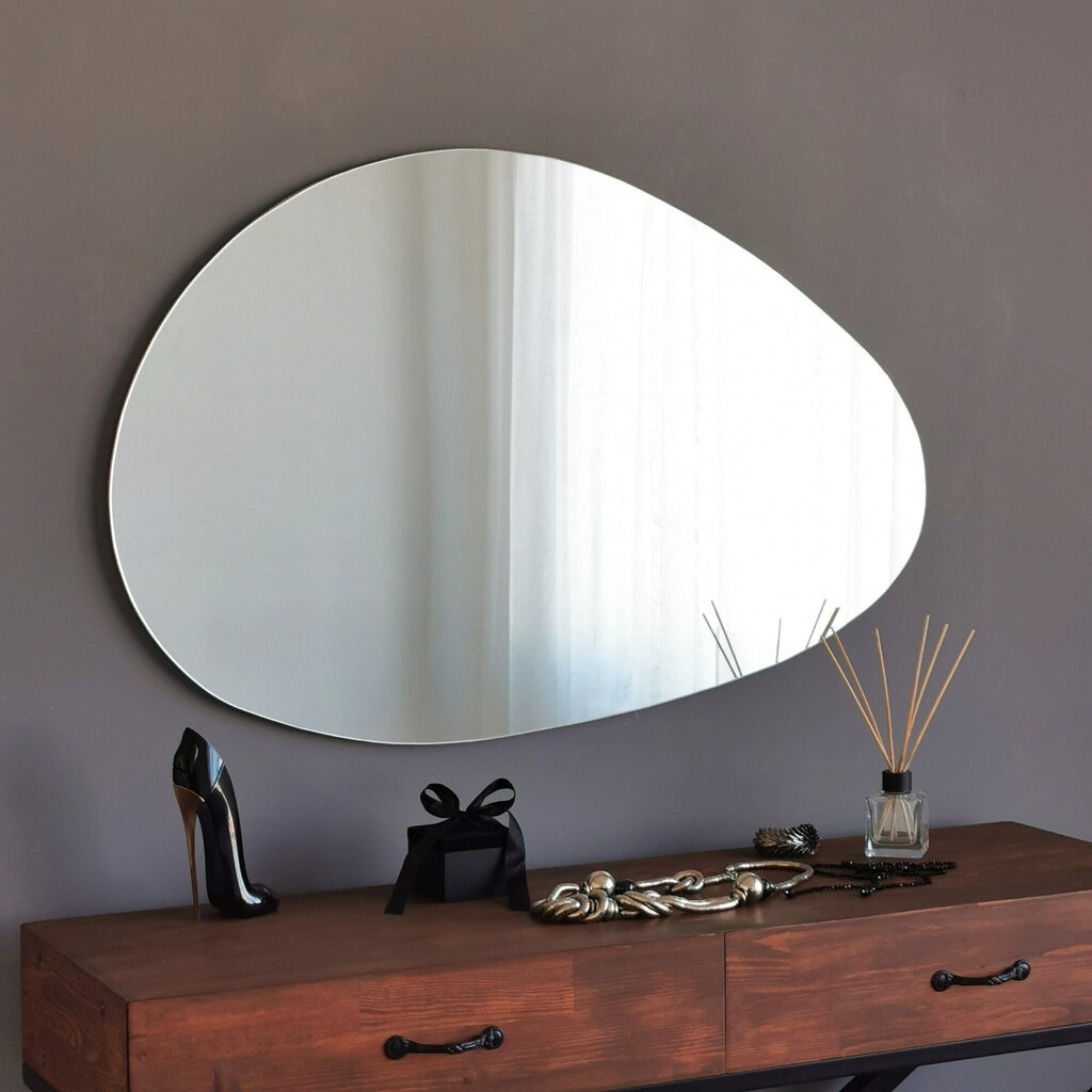 Peegel Kalune Design Porto Ayna, must hind ja info | Peeglid | hansapost.ee