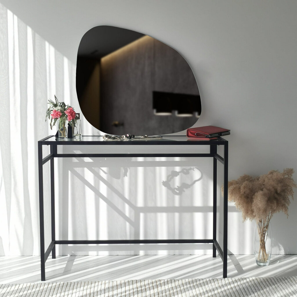 Зеркало Kalune Design Soho Ayna 85x67см, черное цена | hansapost.ee