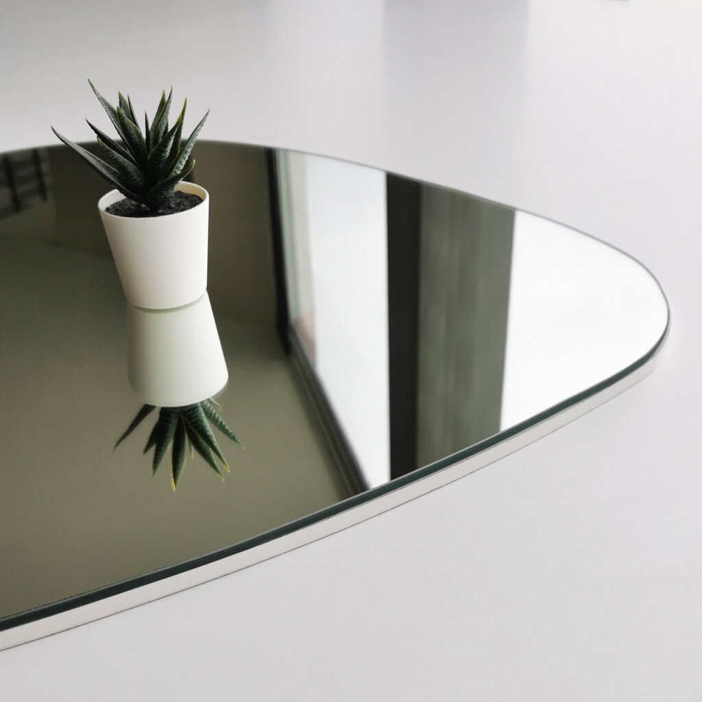 Peegel Kalune Design Soho Ayna 85x67cm, must hind ja info | Peeglid | hansapost.ee