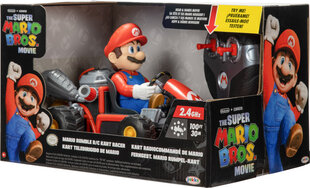 Mänguauto JAKKS Pacific RC Nintendo Super Mario цена и информация | Игрушки для мальчиков | hansapost.ee