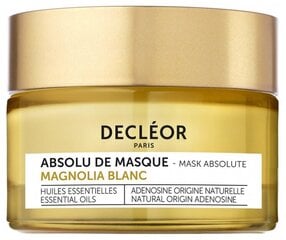 Näomask küpsele nahale Decleor White Magnolia Mask, 50 ml цена и информация | Маски для лица, патчи для глаз | hansapost.ee