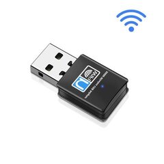 RoGer USB WiFi Adapter 802.11n / 300mbps / RTL8192EU цена и информация | Адаптеры и USB-hub | hansapost.ee