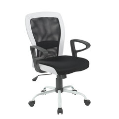 Офисный стул Leno, черный/белый цена и информация | Офисные кресла | hansapost.ee