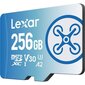 Lexar Fly LMSFLYX256G-BNNNG price and information | Mälukaardid mobiiltelefonidele | hansapost.ee