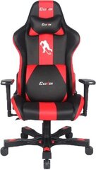 Игровое кресло ClutchChairZ Crank Series Charlie Hockey, черное/красное цена и информация | Офисные кресла | hansapost.ee
