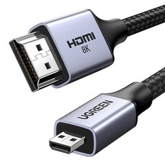 Ugreen micro HDMI/HDMI, 1 m hind ja info | Juhtmed ja kaablid | hansapost.ee