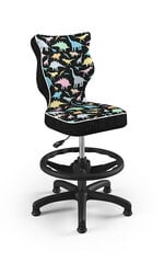 Детский стул Petit AB4, черный/синий цена и информация | Офисные кресла | hansapost.ee