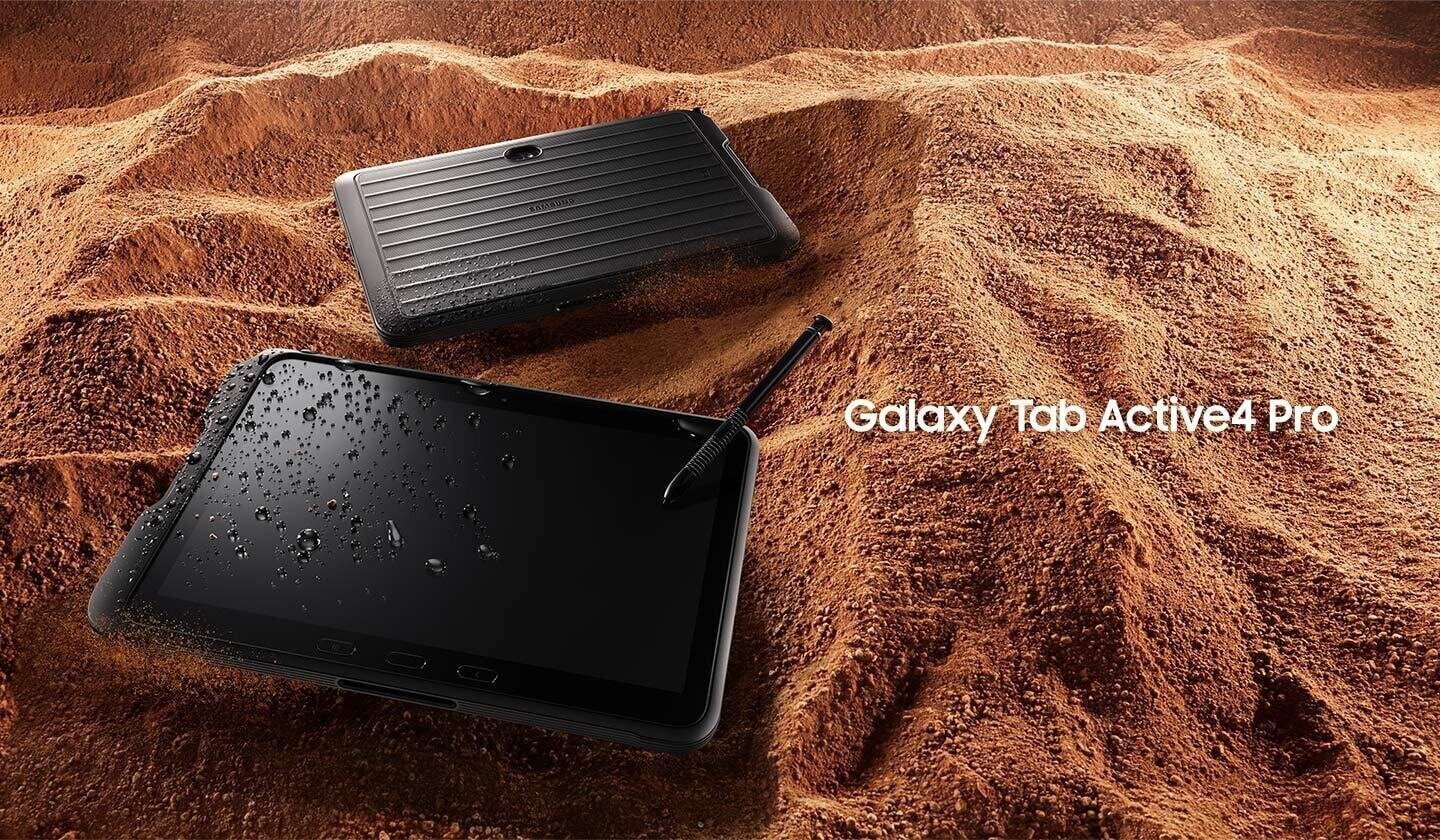 Samsung Galaxy Tab Active4 Pro WiFi 6/128GB SM-T630NZKEEUE цена и информация | Tahvelarvutid | hansapost.ee