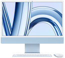 iMac 24” 4.5K Retina, Apple M3 8C CPU, 10C GPU/8GB/256GB SSD/Blue/RUS - MQRQ3RU/A
