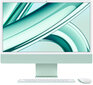 iMac 24” 4.5K Retina, Apple M3 8C CPU, 10C GPU/8GB/256GB SSD/Green/INT - MQRN3ZE/A цена и информация | Lauaarvutid | hansapost.ee