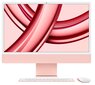 iMac 24” 4.5K Retina, Apple M3 8C CPU, 10C GPU/8GB/256GB SSD/Pink/INT - MQRT3ZE/A цена и информация | Lauaarvutid | hansapost.ee