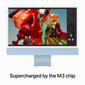 iMac 24” 4.5K Retina, Apple M3 8C CPU, 10C GPU/8GB/512GB SSD/Blue/SWE - MQRR3KS/A hind ja info | Lauaarvutid | hansapost.ee