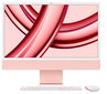 iMac 24” 4.5K Retina, Apple M3 8C CPU, 10C GPU/8GB/512GB SSD/Pink/INT - MQRU3ZE/A цена и информация | Lauaarvutid | hansapost.ee