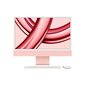 iMac 24” 4.5K Retina, Apple M3 8C CPU, 8C GPU/8GB/256GB SSD/Pink/RUS - MQRD3RU/A цена и информация | Lauaarvutid | hansapost.ee