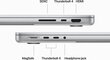 MacBook Pro 14" Apple M3 Pro 11C CPU, 14C GPU/18GB/512GB SSD/Silver/SWE - MRX63KS/A hind ja info | Sülearvutid | hansapost.ee