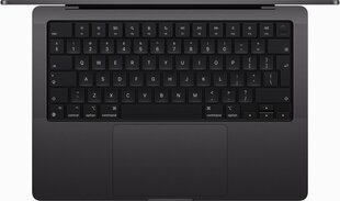 MacBook Pro 14” Apple M3 Pro chip with 11‑core CPU and 14‑core GPU/18GB/512GB SSD - Space Black/RUS цена и информация | Записные книжки | hansapost.ee