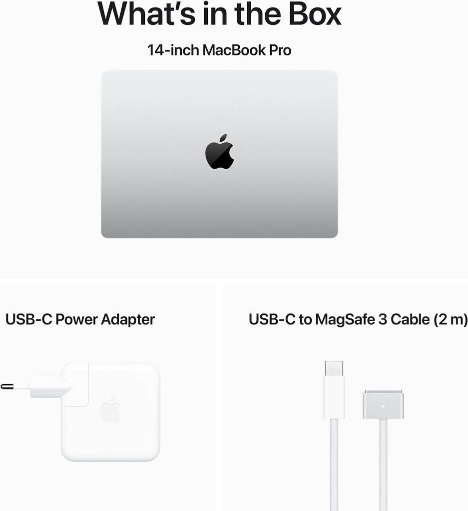 MacBook Pro 16" Apple M3 Max 14C CPU, 30C GPU/36GB/1TB SSD/Silver/SWE - MRW73KS/A hind ja info | Sülearvutid | hansapost.ee