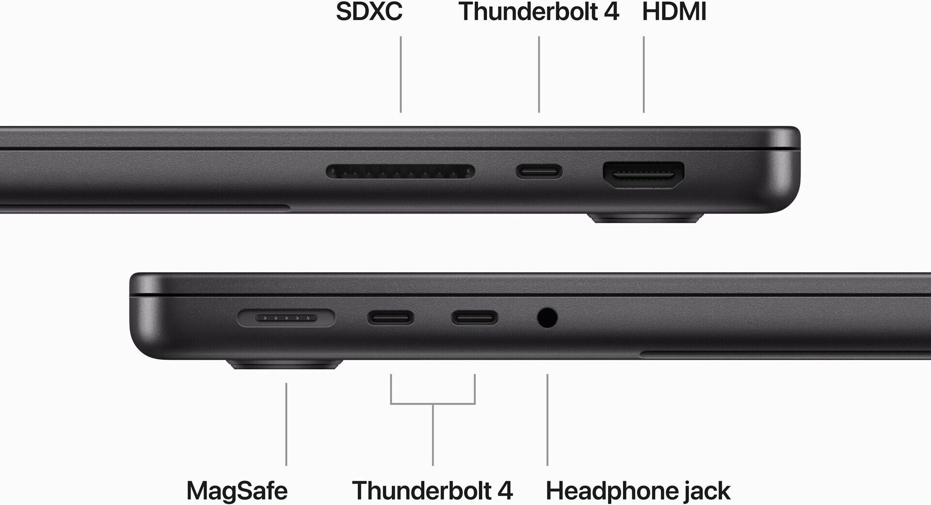 MacBook Pro 16" Apple M3 Max 14C CPU, 30C GPU/36GB/1TB SSD/Space Black/INT - MRW33ZE/A цена и информация | Sülearvutid | hansapost.ee