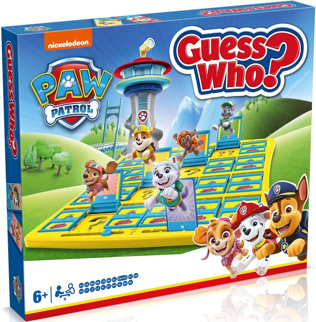 Развивающая игра для всей семьи Paw Patrol Guess Who, Winning Moves цена |  hansapost.ee