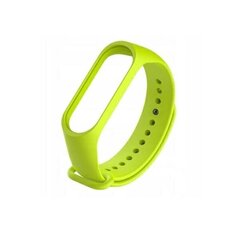 Beline pasek Mi Band 7|6|5 czarny-zielony|black-green Design цена и информация | Аксессуары для смарт-часов и браслетов | hansapost.ee